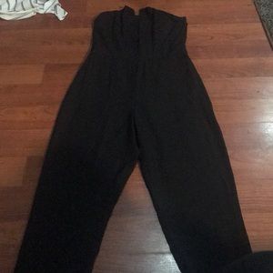 Strapless jumpsuit